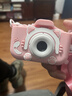沃知兒童照相機可打印高清迷你數碼相機玩具女孩3-6-10歲兒童生日禮物 曬單實(shí)拍圖