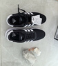 阿迪達斯（adidas）男鞋跑步鞋運動(dòng)鞋輕便減震防滑休閑鞋 黑/白 44 曬單實(shí)拍圖