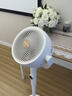 美的（Midea）【凈化驅蚊】空氣循環(huán)扇 直流變頻電風(fēng)扇 大風(fēng)力落地扇 家用桌面3D搖頭 臥室輕音一級能效GDJ24DXS 曬單實(shí)拍圖