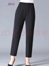 婉荷秋裝中老年人媽媽褲子春秋薄款褲高腰直筒褲休閑長(cháng)褲外穿中年女褲 曬單實(shí)拍圖