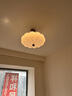摩燈會(huì )臥室吸頂燈奶油南瓜云朵燈中古風(fēng)護眼兒童房書(shū)房間簡(jiǎn)約中山燈具 云朵-55cm【三色變光】 曬單實(shí)拍圖
