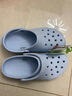 卡駱馳（CROCS）貝雅洞洞鞋男鞋女鞋輕便耐磨一腳蹬拖鞋休閑鞋百搭花園鞋|10126 黑色-001 43 (270mm) 曬單實(shí)拍圖