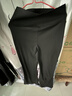 駱駝（CAMEL）高腰喇叭女褲外穿防曬修身顯瘦休閑長(cháng)褲 Y25BY1L8037 幻影黑 S 曬單實(shí)拍圖