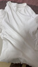 優(yōu)衣庫男裝女裝柔軟圓領(lǐng)T恤/休閑長(cháng)袖上衣479783 00 白色 M 曬單實(shí)拍圖