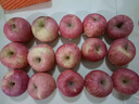 京鮮生陜西洛川紅富士?jì)糁?斤75-80mm單果170g+新鮮水果源頭直發(fā) 曬單實(shí)拍圖
