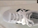 阿迪達斯三葉草小白鞋黑標貝殼頭經(jīng)典男女板鞋運動(dòng)鞋JQ4098 曬單實(shí)拍圖