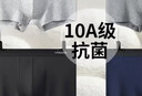 浪莎男士?jì)妊澞屑兠?0A抗菌防螨平角褲透氣中腰男式四角褲男生褲頭4條 曬單實(shí)拍圖
