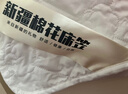 潔麗雅（Grace）100%新疆棉花填充純棉床笠10A抗菌A類(lèi)床罩床單床墊套防滑保護套 嫻雅-白【A類(lèi)抗菌】 150cm*200cm 【單床笠】 曬單實(shí)拍圖