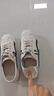 天美意女鞋平底復古德訓鞋運動(dòng)鞋女兩穿小白休閑鞋新款 曬單實(shí)拍圖