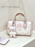 紐芝蘭（NUCELLE）飛馬波士頓包包2026新款輕奢小眾手提斜挎女士包包生日禮物送女生 曬單實(shí)拍圖