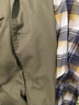 UR2026春季新款女琥珀流光風(fēng)雙排扣腰帶超寬松風(fēng)衣UWJ160005 橄欖綠 (偏寬松) S 曬單實(shí)拍圖