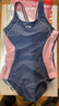 李寧（LI-NING）青少年泳衣女童舒適運動(dòng)連體三角專(zhuān)業(yè)訓練泳裝7122粉藍150 曬單實(shí)拍圖