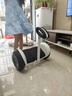 九號（Ninebot）電動(dòng)平衡車(chē)代步電動(dòng)車(chē)腿控智能禮物雙輪腿控體感L6白色定制禮盒款 曬單實(shí)拍圖