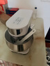 康佳（KONKA）廚師機家用小型多功能面粉奶油攪拌機和面機全自動(dòng)揉面機商用電動(dòng)打蛋器多功能活面料理機家庭烘焙 5L 白色【基礎款】1200W 曬單實(shí)拍圖