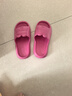 四季可穿拖鞋女居家防滑防臭eva家用室內浴室不臭涼拖鞋外穿 玫紅色 38-39 曬單實(shí)拍圖
