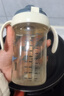 貝姆士吸管水杯兒童喝奶直飲杯寶寶專(zhuān)用奶瓶1-3歲防摔喝水杯ppsu牛奶杯 曬單實(shí)拍圖