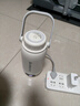 志高（CHIGO）便攜式電熱水壺恒溫燒水杯旅行嬰兒外出沖奶保溫杯1L大容量316不銹鋼出差智能電熱水杯 JP-SH100B2 曬單實(shí)拍圖