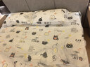 棉之潤一次性床上用品四件套一次性床單被套枕套加厚免洗隔臟酒店雙人款 曬單實(shí)拍圖