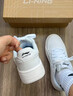 特步情侶男女板鞋小白鞋空軍一號春夏透氣耐磨百搭運動(dòng)板鞋休閑鞋 曬單實(shí)拍圖
