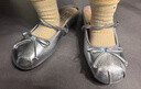 百麗時(shí)尚穆勒鞋女26夏新商場(chǎng)同款真皮半拖女外穿拖F5E1DBH6 銀色 36 曬單實(shí)拍圖
