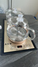 益茶福全自動(dòng)上水電熱水壺底部上水嵌入式茶臺功夫茶燒水壺飲水燒水一體機抽水玻璃煮茶壺保溫泡茶壺 SQ-008金色玻璃套裝 1L 曬單實(shí)拍圖