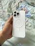 古萌2025磁吸適用蘋(píng)果16promax手機殼iPhone16透明15pro散熱17保護套14超薄13全包女高級新款Magsafe硬 【全透明】頂配散熱-冰環(huán)磁吸-超薄防摔-帶鏡頭膜 iPhone 1 曬單實(shí)拍圖
