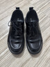 百麗男鞋質(zhì)感商務(wù)休閑皮鞋26春夏牛皮舒適通勤鞋 黑色-系帶 42 曬單實(shí)拍圖