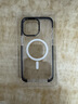 ESCASE 蘋(píng)果15promax手機殼iPhone15promax保護套Magsafe磁吸充電防摔鏡頭全包簡(jiǎn)約透明高端D3O極致黑 曬單實(shí)拍圖