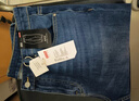 京東京造牛仔褲男高彈直筒褲子男款百搭男士休閑褲春夏季新款 中藍色 31 曬單實(shí)拍圖