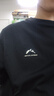 海瀾之家（HLA）短袖T恤25新吸濕速干涼感大碼短袖男夏季HNTBW2J223A 黑色GP L 175/92A 推薦137~150斤 曬單實(shí)拍圖