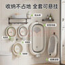 iuu嬰兒洗澡盆 可折疊寶寶浴盆大號 洗澡神器躺托浴架新生兒童用品 【北歐灰】+可調節感溫浴架 材質(zhì)：FAD食品級材質(zhì)檢測認證 曬單實(shí)拍圖
