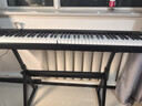 特倫斯（Terence）V60折疊重錘電鋼琴88鍵電子鋼琴成人兒童入門(mén)考級演出便攜式電鋼 V60典雅黑色+原裝便攜琴包+單踏板+可升降琴架 曬單實(shí)拍圖
