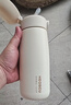 恩爾美（nRMEi）吸管保溫杯孕產(chǎn)婦專(zhuān)用躺著(zhù)喝水女士316L不銹鋼高顏值學(xué)生兒童水杯 曬單實(shí)拍圖