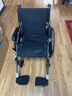 迪護三折疊手動(dòng)輪椅老人專(zhuān)用出行輕便旅行手推車(chē)可折疊便攜式老年人 曬單實(shí)拍圖