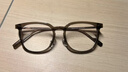 普萊斯（pulais）專(zhuān)業(yè)防藍光近視眼鏡阻隔率98%看電腦男女平光護目可配度數 冷茶色 曬單實(shí)拍圖
