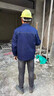 藍之旺工作服定制防靜電長(cháng)袖工裝廠(chǎng)服勞保服套裝男電焊工程服外套印logo 【滌棉】A款藏藍色 【抗皺耐磨-舒適透氣】 L 170 曬單實(shí)拍圖