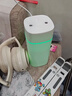 Hulker 【10W+銷(xiāo)量加濕器】加濕器 臥室迷你家用辦公室桌面車(chē)載低噪上加水小型usb空氣加濕器 【白色】420ml大容量/低噪加濕/定時(shí)斷電 曬單實(shí)拍圖