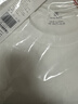 布先生春夏季短袖T恤男士純棉小白T純色內搭打底衫 白色 XL(180) 曬單實(shí)拍圖