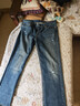 Levi's李維斯男士美式懷舊復古511修身破洞個(gè)性潮流通勤牛仔褲 中藍色 34 (32) 曬單實(shí)拍圖