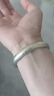 黃金谷母親節禮物傳承古法銀手鐲心經(jīng)蓮花足銀手鐲送媽媽婆婆媳婦長(cháng)輩 58mm 曬單實(shí)拍圖