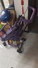 小虎子T3可坐可躺兒童推車(chē)輕便折疊可登機嬰兒車(chē)寶寶口袋遛娃推車(chē) 紫色（可坐可躺/可登機） 曬單實(shí)拍圖
