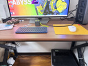 蔓斯菲爾（MSFE）實(shí)木電腦桌書(shū)桌 家用客廳臥室桌子帶插座臥室臺式辦公學(xué)習電競桌 曬單實(shí)拍圖