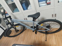 喜德盛（xds）山地自行車(chē)26款旭日310運動(dòng)健身學(xué)生青少年成人騎行變速輕便單車(chē) 26款旭日310石巖灰17寸 曬單實(shí)拍圖