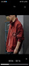 JEEP SPIRIT吉普立領(lǐng)紅色工裝男夾克外套男美式復古2025新款上衣秋冬刺繡休閑 紅色 L 合適體重130-145斤 曬單實(shí)拍圖