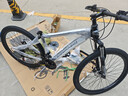 金武端自行車(chē)成人山地車(chē)公路賽車(chē)單車(chē)騎行變速超輕越野中學(xué)生初中青少年 頂配版-輻條輪-黑白色 27.5寸21速 曬單實(shí)拍圖