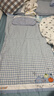 良良（liangliang）「26年新品」嬰兒涼席天然抗菌兒童苧麻軟涼席夏季寶寶幼兒園床墊 新品-【持久涼】天絲苧麻-格野藍 120*65cm 曬單實(shí)拍圖