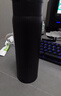 京東京造保溫杯 水杯子男女兒童學(xué)生316不銹鋼【一鍵彈蓋】黑色480ml 曬單實(shí)拍圖