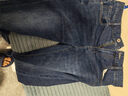海瀾之家牛仔褲男亦心即為涼感五袋印花褲子男春HKNAW1J035A 曬單實(shí)拍圖