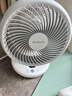 艾美特（AIRMATE）空氣循環(huán)扇家用直流輕音節能電風(fēng)扇桌面臺式小風(fēng)扇大風(fēng)量便攜宿舍搖頭風(fēng)扇換氣風(fēng)扇 FA15-RD251 曬單實(shí)拍圖