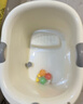 紐備麗提兒童泡澡桶寶寶加厚洗澡盆家用洗澡神器可坐加厚泡澡桶嬰兒游泳桶 曬單實(shí)拍圖
